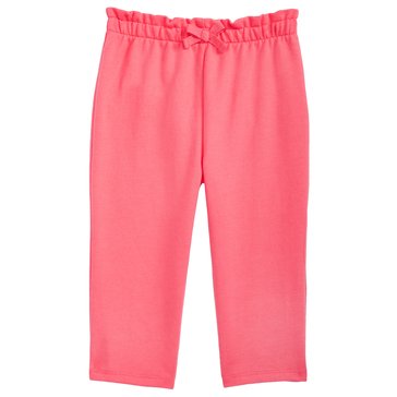 Wanderling Baby Girls' Solid Straight Pants