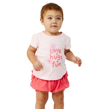 Wanderling Baby Girls' Ruffle Bubble Shorts