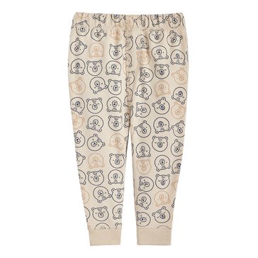 Wanderling Baby Boys' French Terry All Over Print Bear Jogger