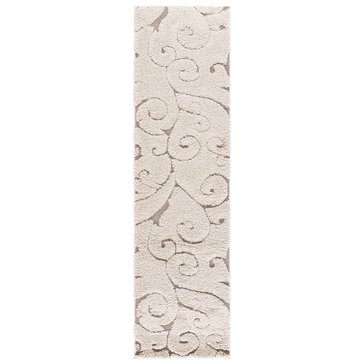 Safavieh Florida Vine Shag Collection Power Loomed Runner Rug