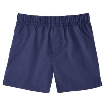Wanderling Baby Boys' Solid Woven Shorts