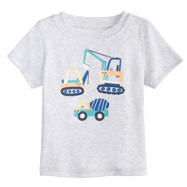Wanderling Baby Boys' Short Sleeve Fun Truck Top