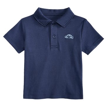 Wanderling Baby Boys' Short Sleeve Mini Car Polo