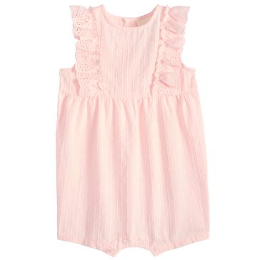 Wanderling Baby Girls' Clip Dot Tank Sunsuit