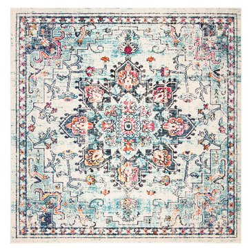 Safavieh Madison Bohemian Collection Power Loomed Square Rug