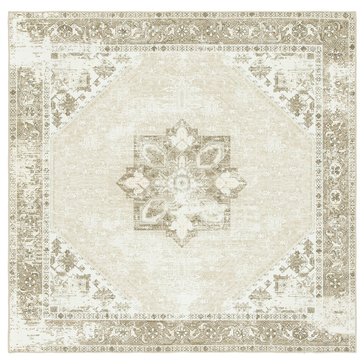 Safavieh Tucson Traditional Distressed Collection Power Loomed Square Rug