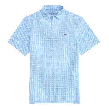 Vineyard Vines Men's Printed Sankaty Polo