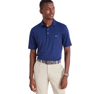 Vineyard Vines Men's Solid Sankaty Polo