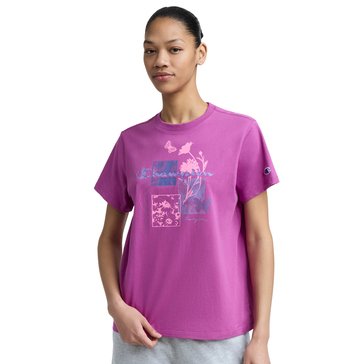 Champion Women's Butterfly Collage Graphic Tee