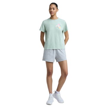 Champion Women's Floral Mesch Graphic Tee