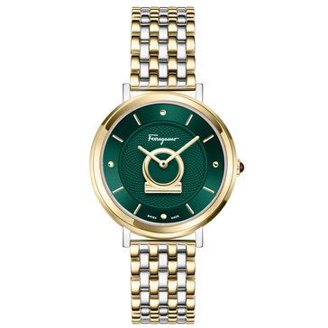 Salvatore Ferragamo Women's Minuetto Guilloche Dial Bracelet Watch