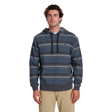Quiksilver Men's Great Otway Horizontal Stripe Fleece Hoodie
