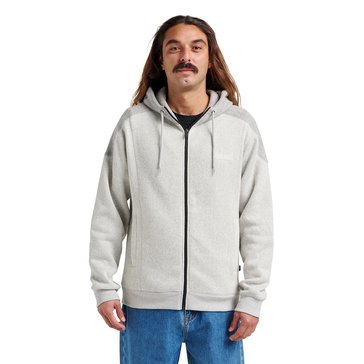 Quiksilver Men's Keller Zip Hoodie Two Tone Fleece
