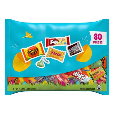 Hershey's Easter Assorted Chocolates, 80-Piece