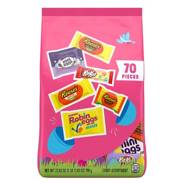Hershey's Easter Assorted Chocolates, 70-Piece