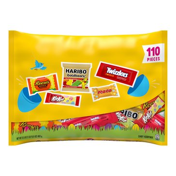 Hershey's Easter Assorted Chocolate and Sweet Candies, 110-Piece