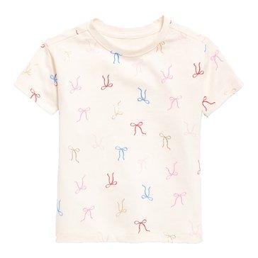 Old Navy Toddler Girls' Short Sleeve Jersey Print Hot Tropix Tee