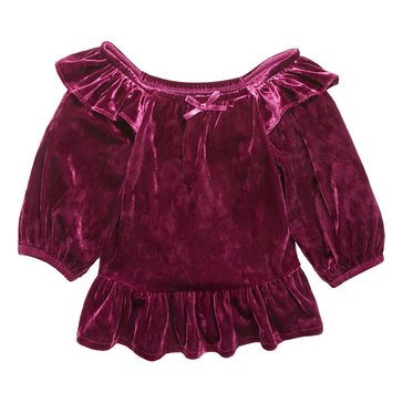 Old Navy Toddler Girls' Short Sleeve Smocked Peplum Top