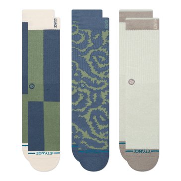 Stance Men's All Terrain Crew, 3-Pack