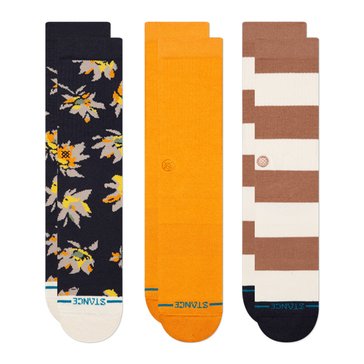 Stance Men's Equinox Crew, 3-Pack