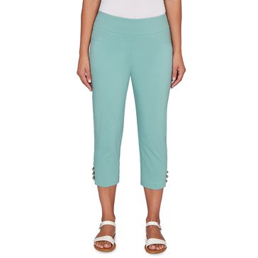 Hearts of Palm Women's Tummy Slimming Capri Pants