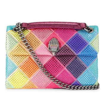 Kurt Geiger Fabric Medium Kensington Crossbody Bag