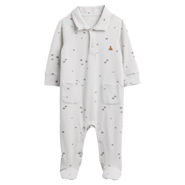 Gap Baby Boys' Super Soft Polo Footed One Piece