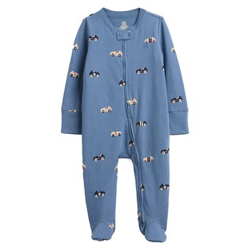 Gap Baby Boys' Zip Up Footed One Piece