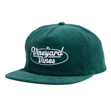 Vineyard Vines Men's Golf Logo Corduroy Hat