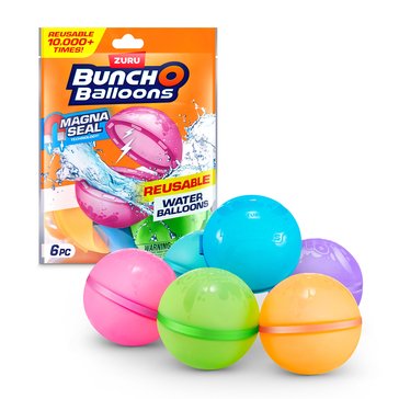 Bunch O Balloons Reusable Water Balloons 6-Pack