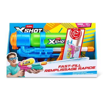 X-Shot Fast Fill Retro Fast Fill Water Soaker Assorted 12-Piece PDQ