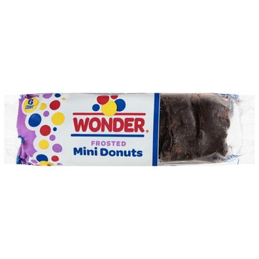 Wonder Chocolate Frosted Donuts, 6-Count