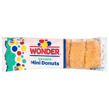 Wonder Crunch Mini Donuts, 6-Count