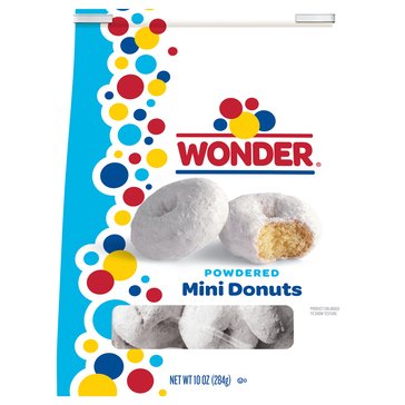 Wonder Powdered Sugar Mini Donuts, 10oz