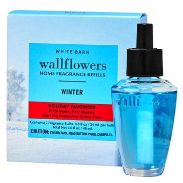Bath & Body Works Winter WallFlower Refill, 2-Pack