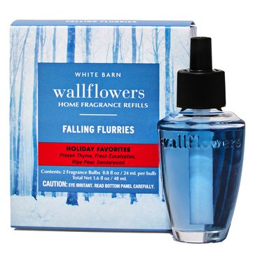 Bath & Body Works Falling Flurries WallFlower Refill, 2-Pack