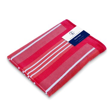 Harbor Home Seaside Stripe Beach Towel
