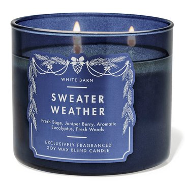 Bath & Body Works Sweater Weather 3-Wick Candle