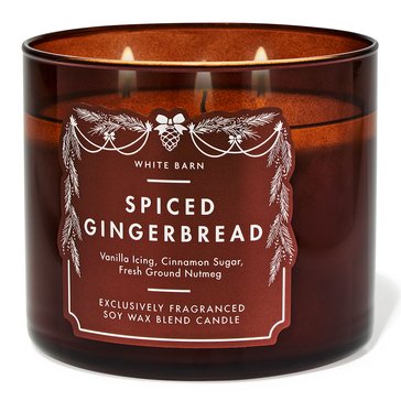 Bath & Body Works Spiced Gingerbread 3-Wick Candle