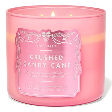 Bath & Body Works Crushed Candy Cane 3-Wick Candle