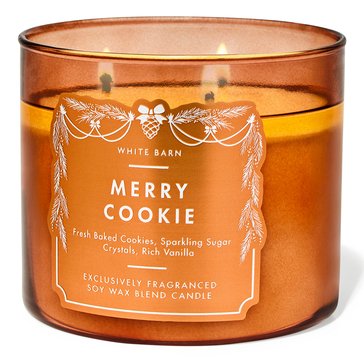 Bath & Body Works Merry Cookie 3-Wick Candle