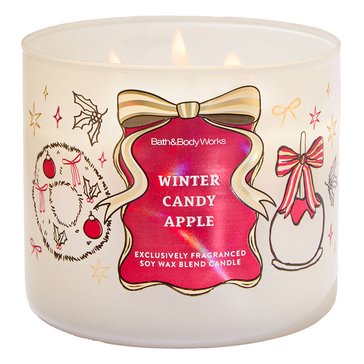 Bath & Body Works Winter Candy Apple 3-Wick Candle