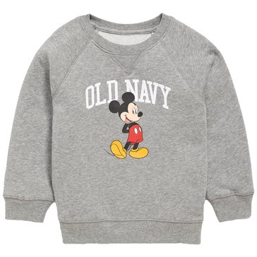 Old Navy Toddler Boys' Disney Logo Mickey Face Crew Sweater