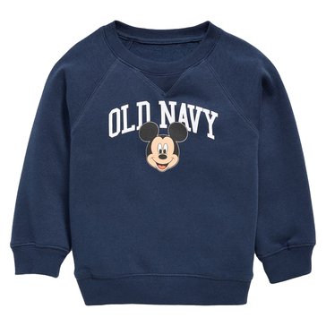 Old Navy Toddler Boys' Disney Logo Mickey Crew Sweater