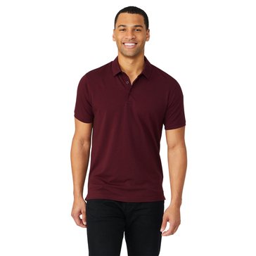 Eight Bells Men's Short Sleeve Solid Polo