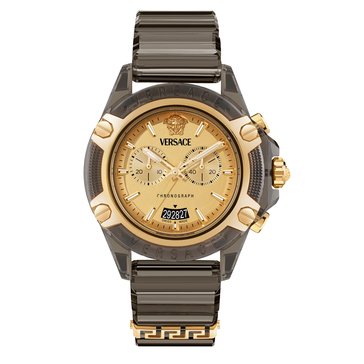 Versace Men's Icon Active Matte Dial Strap Watch