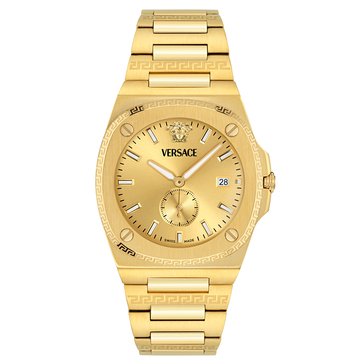 Versace Men's Tolomeo Sunray Dial Bracelet