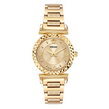 Versace Women's Mini Vanity Sunray Dial Bracelet Watch