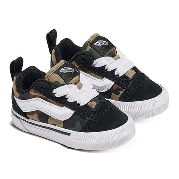 Vans Toddler Kids' Knu Skool Elastic Lace Skate Shoe