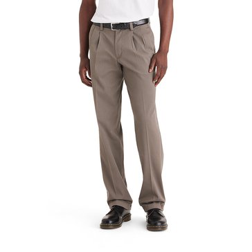 Dockers Men's Easy Khaki Stretch Classic Pleat Pant